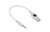 Insten USB Data Transfer Sync and Charging Cable Power Cord, Compatible with Apple iPod Shuffle [2nd Generation ONLY] 2G Gen 2 Music MP3 Player, White