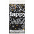 Foil Silver Glittering Birthday Plastic Tablecloth, 84" x 54"