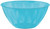 Amscan Tableware Bowl, 5 Quarts, Caribbean Blue