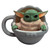 Bioworld Star Wars The Mandalorian Grogu 12 Oz. Sculpted Ceramic Mug