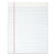 Tops 7523 The Legal Pad Glue Pads, Legal/Wide, 8 1/2 X 11, White, 50 Sheets, Dozen