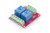 DC 24V 2-Channel 10A Relay Control Module Low Level Trigger with Red and Blue Indicators for Arduino