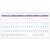 AT-A-GLANCE 2024 Wall Calendar, 24" x 12", Large, Horizontal, 3-Month Reference, Wirebound (PM142824)