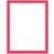 Basic Border Letterhead Laser & Inkjet Printer Paper - Brights (Red, 25 Pack)