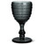 Abbott Collection Pebble Finish Goblet, 6.5 inches high, Grey