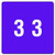 Smead DCC Color-Coded Numeric Label, 3, Label Roll, Purple, 250 labels per Roll (67423)