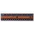 Westcott 12 Inlaid Wood-Look Center Plastic Ruler