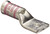 Panduit LCAF1-14-X Copper Compression Lug, 1 Hole, #1 AWG, Flared Barrel, 1/4-Inch Stud