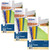 Avery Mini Binder Pockets, Assorted Colors, Fits 3-Ring Binders and 7-Ring Binders, Durable Poly, 3-Pack, 5 Slash Jackets Per Pack, 15 Slash Jackets Total (24467)