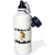 3dRose "I Believe In Mullets" Sports Water Bottle, 21 oz, White