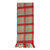 Creative Co-Op Cotton Flannel Table Runner with Fringe, Multicolor Plaid