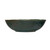 Creative Co-Op Stoneware Serving Bowl, Matte Green Reactive Glaze Serveware, 14" L x 14" W x 4" H