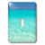 3dRose lsp_226497_1 Bahamas, Little Exuma Island. Seascape of Aqua Ocean Water. Single Toggle Switch