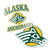 University of Alaska Anchorage UAA Seawolves Sticker Vinyl Decal Laptop Water Bottle Car Scrapbook (4 Inch Set V1)