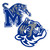University of Memphis Tigers UM Sticker Vinyl Decal Laptop Water Bottle Car Scrapbook (4 Inch Set V1)
