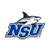 Nova Southeastern University NSU Sharks Vinyl Decal Laptop Water Bottle Car Scrapbook Sticker (IND 213)