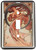 3dRose lsp_61776_1" Alphonse Muchas Painting Dance Single Toggle Switch
