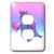 3dRose lsp_6092_6 Blue Dragon Heart XOXO 2 Plug Outlet Cover, Multicolor