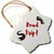 3dRose Simple Travel Quotes and Text of Road Trip - Ornaments (orn-366212-1)
