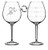 Wine Glass Goblet Two Sided Runner Run Marathan Fill Lines (20 oz Jumbo)