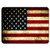Meffort Inc Standard 9.5 x 7.9 Inch Mouse Pad - American Flag