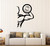 DesignToRefine Vinyl Wall Stickers Gym Sports Art Bodybuilding Fitness Decal Mural (229ig) Grey
