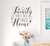 Vinyl Wall Decal Quote Lettering Family Welcome Home House Stickers Mural 22.5 in x 22.5 in Grey gz319 Vinyl Wall Decal Quote Lettering Family Welcome Home House Stickers Mural 22.5 in x 22.5 in Grey gz319