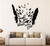 DesignToRefine Vinyl Wall Decal Birds Feathers Motivational Words Dream Stickers Large Decor (1009ig) Grey