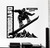 WallStickers4ever Large Wall Vinyl Decal Snowboard Mountains Winter Extreme Sport Home Interior Decor z4224 Grey WallStickers4ever Large Wall Vinyl Decal Snowboard Mountains Winter Extreme Sport Home Interior Decor z4224 Grey