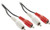 Insignia 20' Stereo Audio RCA Cable, Model: NS-HZ502, Black