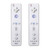 Wii Remote Controller White [2 Pack] (Renewed)