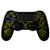 Gam3Gear Dragon Pattern Silicon Protect Case Skin Jacket for PS4 Dualshock 4 Controller Black Yellow