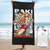 UKEWEI Baki The Grappler Quick Dry Towel Cartoon Anime Beach Towel Microfiber Absorbent Soft Bathroom Absorbent Towels 27.5"X55"