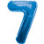 34 Jumbo Blue Foil Number Balloons (7)