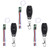 3PCS 433Mhz Universal Wireless RF Remote Control Switch,Wireless Secure Transmitter and Receiver kit, DC 6V 12V 24V 1CH Channel Relay Momentary Toggle Latched Delay Mode Light Smart Remote