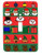 Doodle Christmas Single Toggle Holiday Metal Light Switch Cover