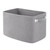 OIAHOMY Storage Basket, Woven Baskets for Storage, Toy Basket, Decorative Storage Bins, Nursery Basket With Handles, Rope Basket for Living Room, Storage Baskets for Shelves-Pack of 1 (Grey)