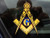 ProSticker 004 (One) 4" Masonic Series Freemason Compass Square Decal Sticker