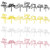 28PCS Acrylic Happy Birthday Cake Topper Birthday Cupcake Topper Cake Pick Decorations for Birthday Party Cake Desserts Pastries 4 Colors 7 Styles
