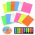 800 Sheets Transparent Sticky Notes Pad, 3x3" Self-Adhesive Translucent Sticky Notes Clear Sticky Note Pads Waterproof Colorful Post It Notes for Page Marker Office School Study Memo(13 Pads)