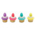 Decorated Easter Egg Cupcake Rings - 24 ct