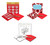 Flying Wish Paper Combo Pack, Scarlet Heart + Ruby Reds + Pear Tree, Mini Kit Combos, Write It, Light It and Watch It Fly (3 x Sets)