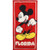 Collections Etc Disney Mickey Mouse Classic Beach Towel Red (Classic with Florida namedrop)