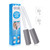 Toilet Pumice Stone Cleaning with Handle Extra Long, Pumice Stone Toilet Bowl Cleaner Brush, Remove Stains, Hard Water Ring/Limescale/Rust/Iron