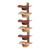 Ribgwo Cowboy Hat Rack for Wall,6 Pieces Cowboy Hat Holder for Display and Storage Cowboy Hat, Metal Cowboy Hat Holder Organizer Hangers for Hat Collection