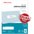 Office Depot White Inkjet/Laser Address Labels, 1in. x 4in., Pack of 500, 505-O004-0006