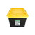 GREENMADE 27 Gallon Black & Yellow Storage Container