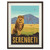 gaeaverse Serengeti National Park Tanzania World Landscape Paintings Vintage Travel Poster Retro Wall Stickers Art Print Painting Home Decoration (12X18 inch)