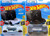 Hot Wheels Experimotors Zoom in White 341/365 and Black 242/365 2 Car Bundle Works with GoPro