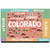 Colorado map Fridge Magnet Denver Poster Travel Souvenir